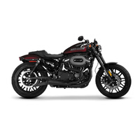 Two Brothers Racing TBR-005-4580199-BLK Comp-S 2-1 Exhaust System Black w/Carbon Fiber End Cap for Sportster 14-Up