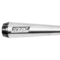 Two Brothers Racing TBR-005-4830499 Comp-S Slip-On Muffler Stainless w/Carbon Fiber End Cap for Honda CMX/Rebel 500cc 17-Up
