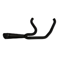 Two Brothers Racing TBR-005-4870199-BLK Shorty Turnout 2-1 Exhaust System Black for Touring 17-Up