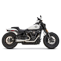 Two Brothers Racing TBR-005-4960199 Comp-S 2-1 Exhaust System Stainless Steel w/Carbon Fiber End Cap for Softail 18-Up w/Non-240 Rear Tyre