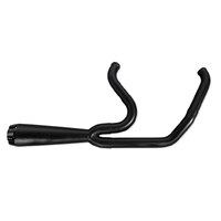 Two Brothers Racing TBR-005-4980199-BLK Comp-S 2-1 Exhaust System Black w/Carbon Fiber End Cap for Softail Breakout/Fat Boy 18-Up/FXDR 19-Up
