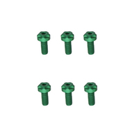Two Brothers Exhaust End Cap Bolt Kit Green for M2/M5/M7 Mufflers