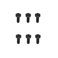 Two Brothers Exhaust End Cap Bolt Kit Black for M2/M5/M7 Mufflers