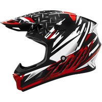 THH T710X Assault Matte White/Red Youth Helmet