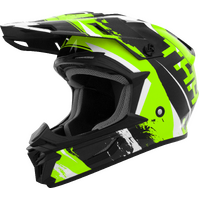 THH T710X Rage Black/Green Youth Helmet