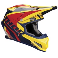 Thor 2018 Sector Helmet Ricochet Navy/Yellow/Red