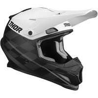 Thor 2022 Sector Birdrock Helmet Black/White