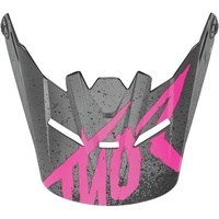 Thor Replacement Visor Peak for Sector Youth Helmets Hype Char/Pink