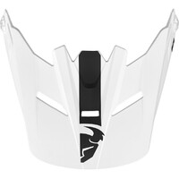 Thor Replacement Visor Peak for Sector Youth Helmets Racer White/Blue/Red