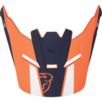 Thor Replacement Visor Peak for Sector Youth Helmets Split Orange/Navy
