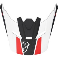 Thor Replacement Visor Peak for Sector Youth Helmets Split White/Black