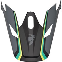 Thor Replacement Peak for Sector Helmets Gray/Teal