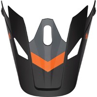 Thor Replacement Peak Sector for Sector Helmets Charcoal/Orange