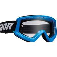 Thor 2022 Combat Racer Goggles Blue/Black