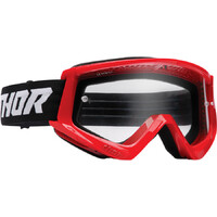 Thor 2022 Combat Racer Goggles Red/Black