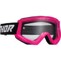 Thor 2022 Combat Racer Goggles Fluro Pink/Black