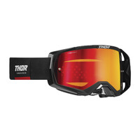 Thor 2023 Activate Goggles Black/Red w/Mirror Irridium Lens