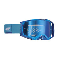 Thor 2023 Activate Goggles Blue/White w/Mirror Blue Lens