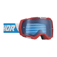 Thor 2023 Regiment Goggles Red/White/Blue w/Blue Lens