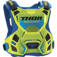 Thor 2024 Guardian MX Fluro Green/Blue Youth Roost Guard
