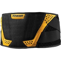 Thor 2021 Clinch Youth Kidney Belt Black/Yellow