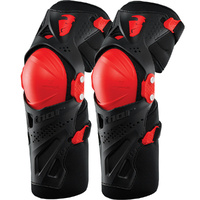 Thor 2021 Force XP Red Knee Guards