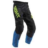 Thor 2019 Pulse Air Acid Electric Blue/Black Youth Pants