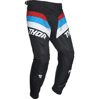 Thor 2021 Pulse Racer Black/Red/Blue Youth Pants