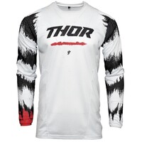 Thor 2021 Pulse Air Rad Jersey White/Red