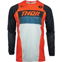Thor 2021 Pulse Racer Jersey Orange/Midnight