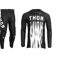 Thor Pulse Vapor Black/White Gear Set