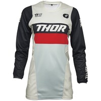 Thor 2021 Pulse Racer Womens Jersey White/Midnight