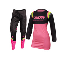 Thor 2022 Pulse Rev Charcoal/Pink Womens Gear Set