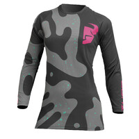 Thor 2023 Sector Disguise Grey/Fluro Pink Womens Jersey