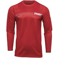 Thor 2024 Sector Minimal Red Youth Jersey