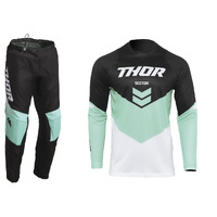Thor 2022 Sector Chev Black/Mint Youth Gear Set