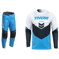 Thor 2022 Sector Chev Blue/Midnight Youth Gear Set