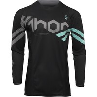 Thor 2022 Pulse Cube Black/Mint Youth Jersey