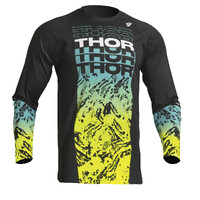 Thor 2023 Sector Atlas Black/Teal Youth Jersey