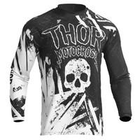 Thor 2023 Sector Gnar Black/White Youth Jersey