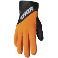 Thor 2024 Spectrum Cold Weather Orange/Black Gloves