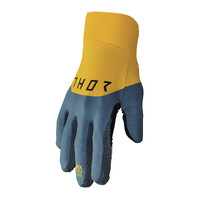 Thor 2023 Agile Rival Teal/Yellow Gloves