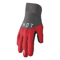 Thor 2023 Agile Rival Red/Charcoal Gloves