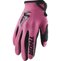 Thor 2024 Sector Pink/Black Womens Gloves