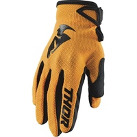 Thor 2024 Sector Orange/Black Youth Gloves