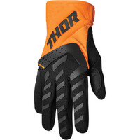 Thor 2024 Spectrum Orange/Black Youth Gloves
