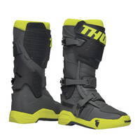 Thor 2024 Radial Grey/Fluro Yellow Boots