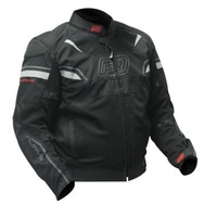 Rjays Swift II Black/Grey Womens Textile Jacket