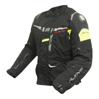 Rjays Pilot Black/Hi-Vis Textile Jacket