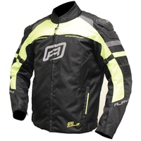 Rjays Stinger II Black/Hi-Vis Textile Jacket